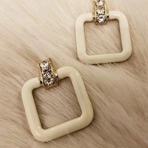 Enamel and Rhinestone Studs